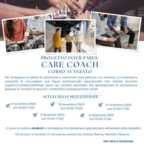 Corso avanzato CARE COACH